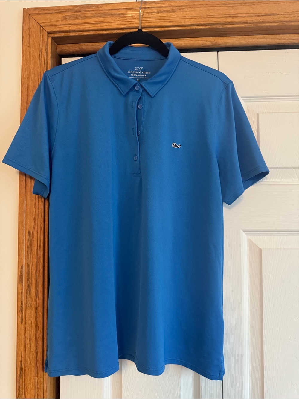 Vineyard Vines Men's Royal Blue Performance Polo